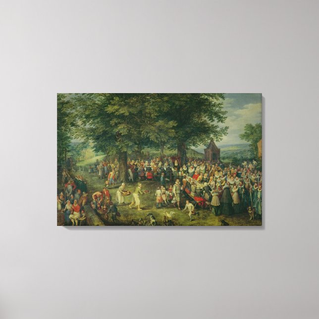The Wedding Banquet Canvas Print (Front)