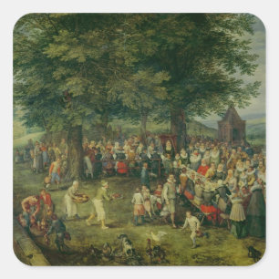 The Wedding Banquet Square Sticker