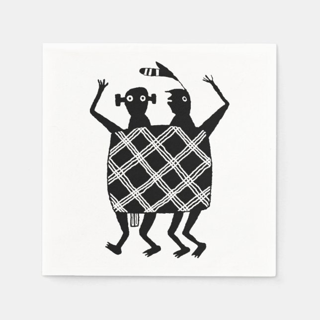 The Wedding Blanket Napkin (Front)