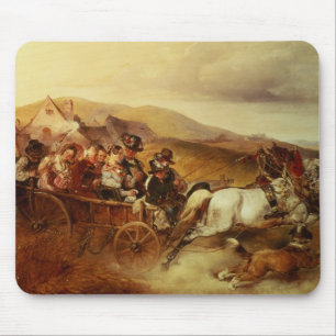 The Wedding Cart Mouse Mat