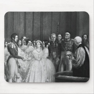 The wedding ceremony mouse mat