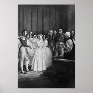 The wedding ceremony poster