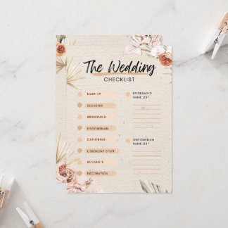 The Wedding Checklist  Invitation