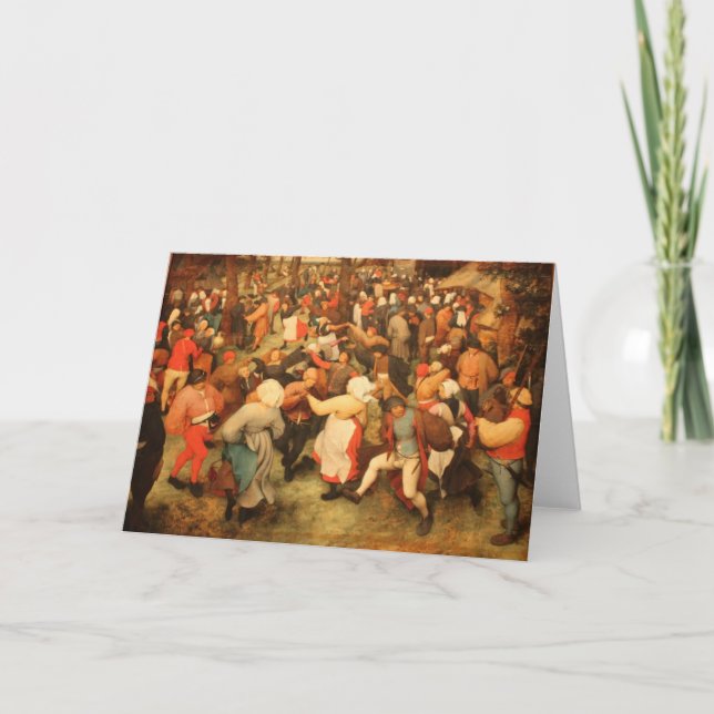 The Wedding Dance, Greeting Card (Front)