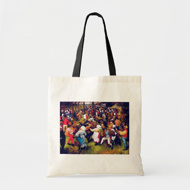 The Wedding Dance, Pieter Bruegel Tote Bag (Front)
