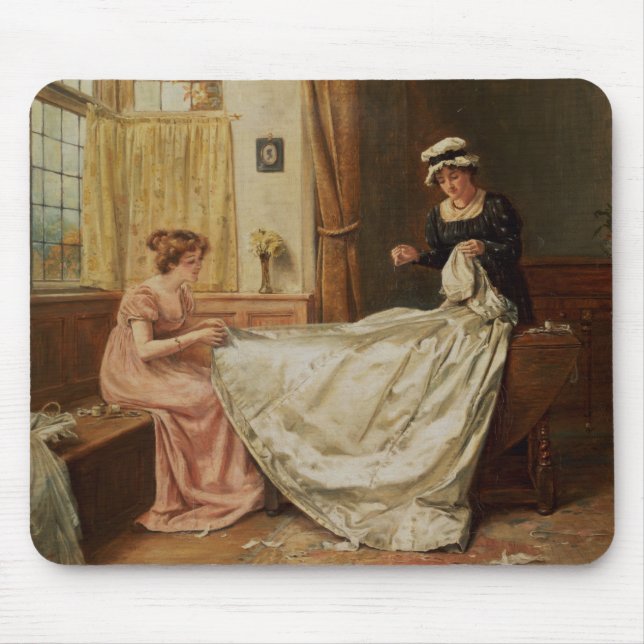 The Wedding Dress Mouse Mat (Front)