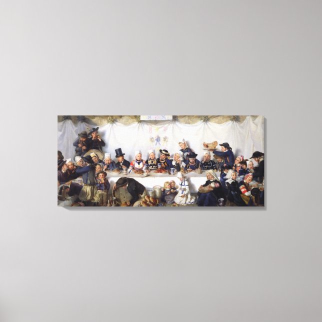 The Wedding Feast Canvas Print (Front)