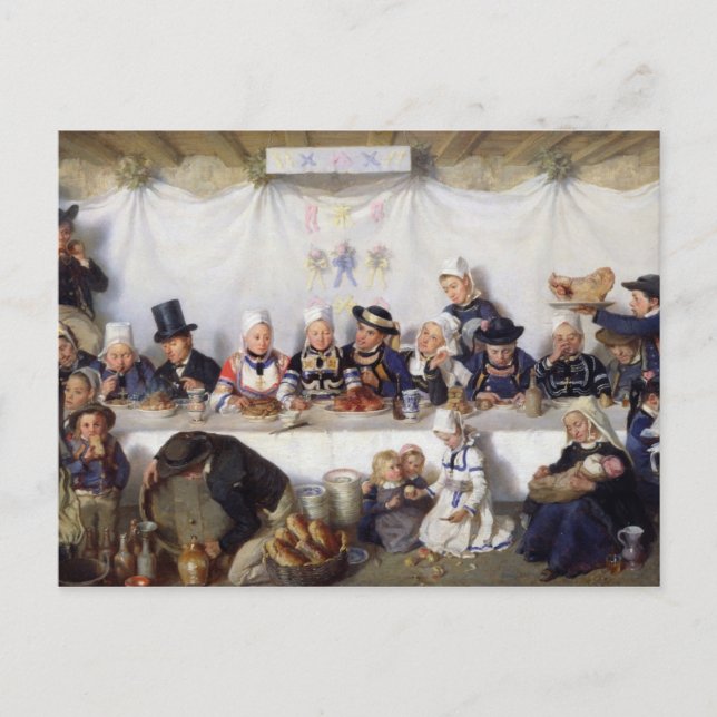 The Wedding Feast Postcard (Front)