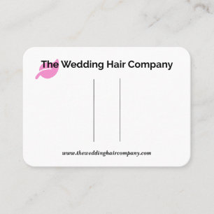 The Wedding Hair Company Business Card