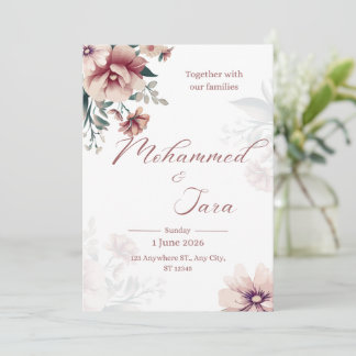 The wedding Invitation