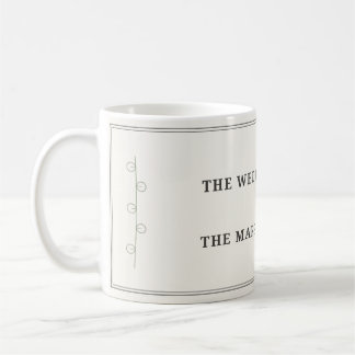 The Wedding Is Over The Marriage Begins Funny Mug