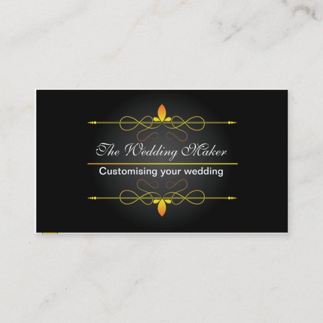 The Wedding Maker Business Card (Front)