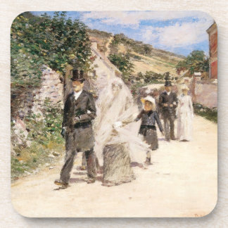 The Wedding March by Robinson, Vintage Newlyweds Coaster