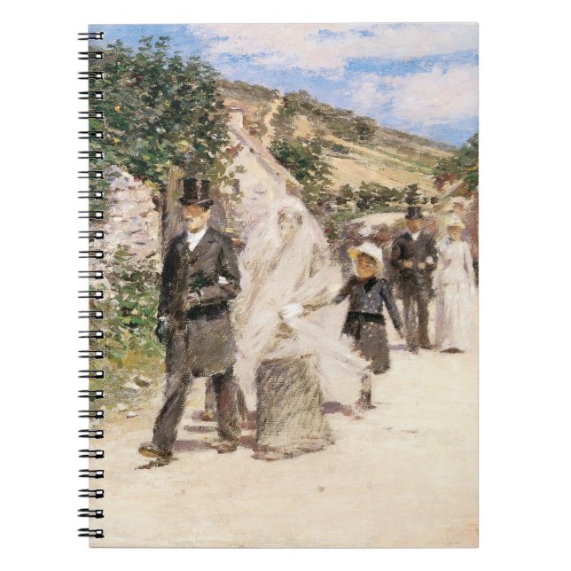 The Wedding March by Robinson, Vintage Newlyweds Notebook (Front)