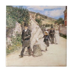 The Wedding March by Robinson, Vintage Newlyweds Tile