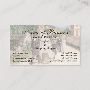 The Wedding March by Theodore Robinson Business Card