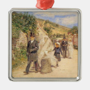 The Wedding March (Marriage Scene) Metal Tree Decoration