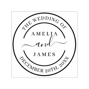 The Wedding of Self-ink Wedding Stamp