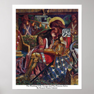 The Wedding Of St. George And The Princess Sabra Poster