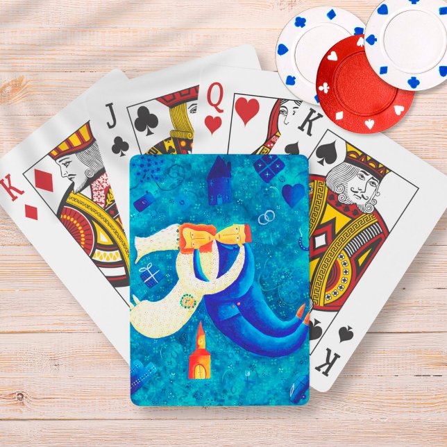 The Wedding Painting Contemporary Art Playing Cards (Creator Uploaded)