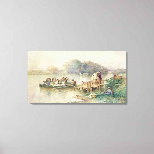 The Wedding Party Canvas Print (Front)