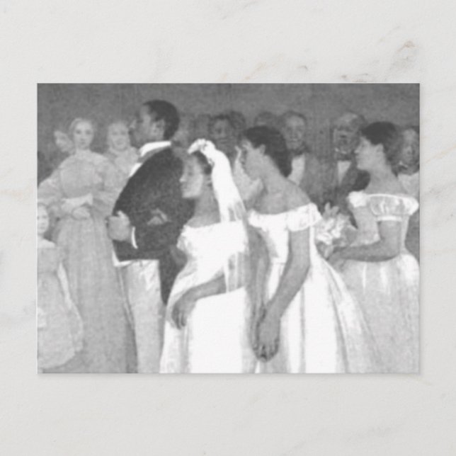 The Wedding Party Postcard (Front)