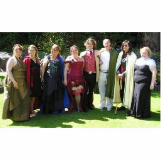 The Wedding Party Stand-up Standing Photo Sculpture