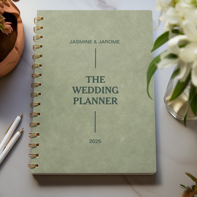 The Wedding Planner Green Leather Custom Name (Creator Uploaded)