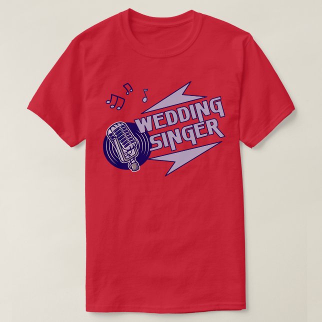 The Wedding Singer T-Shirt (Design Front)