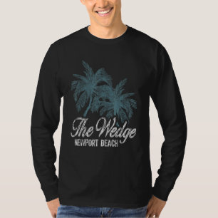 The Wedge Newport Beach California Two Big Palms T-Shirt