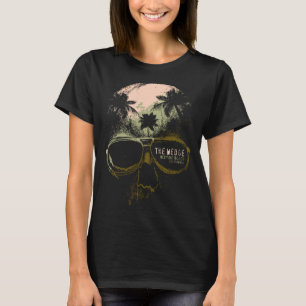 The Wedge Newport Beach Skull Summer California Su T-Shirt