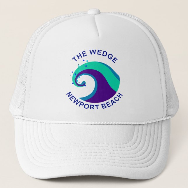 The Wedge, Newport Beach Trucker Hat (Front)