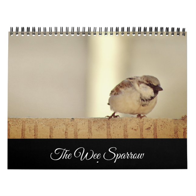 The Wee Sparrow Calendar (Cover)