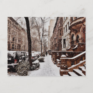 The Week After Christmas On The Upper West Side Holiday Postcard