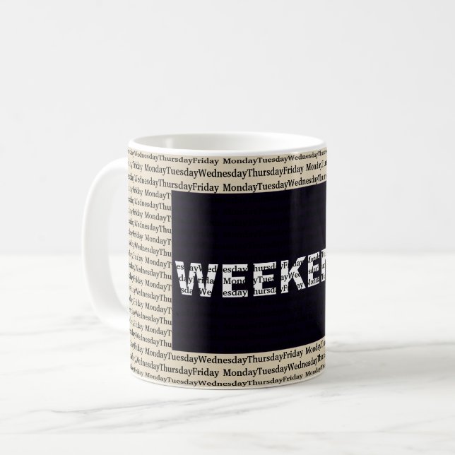 The Weekender Coffee Mug (Front Left)