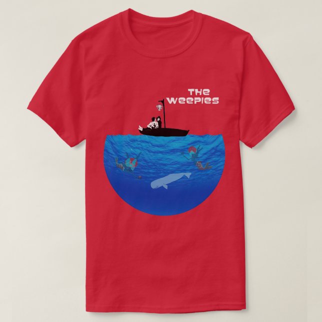 The Weepies World T-Shirt (Design Front)