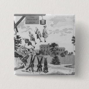 The Weighing House 15 Cm Square Badge