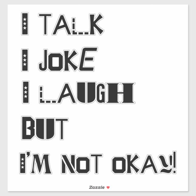 The Weight of Laughter – Mental Health Awareness (Sheet)