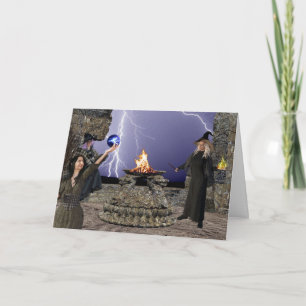 The Weird Sisters Cast a Spell Card