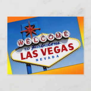 The "Welcome to Fabulous Las Vegas" sign Postcard