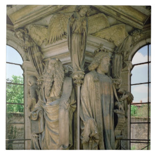 The Well of Moses, David and Moses, 1395-1404 (sto Tile