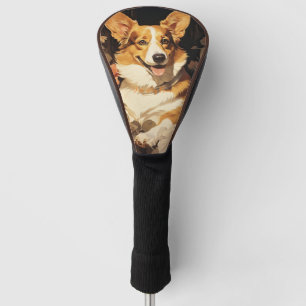The Welsh Corgi Dog 001 - Odessa Leyendecker Golf Head Cover