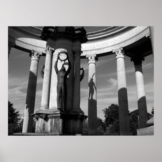 The Welsh National War Memorial. Poster (Front)