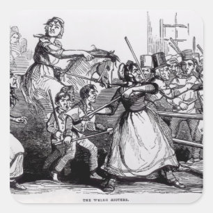 The Welsh Rioters Square Sticker