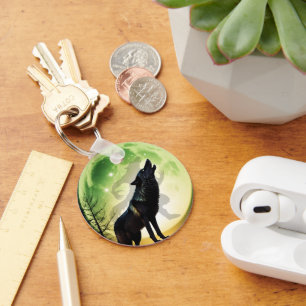 The Werewolf Howl Key Ring