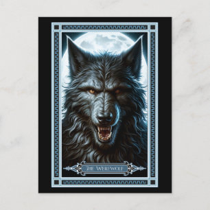 The Werewolf Tarot Card
