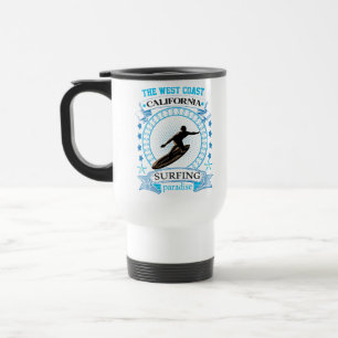 The West Coast. California Paradise Travel Mug