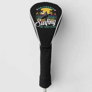 The West Coast - California Surfing Golf Head Cover