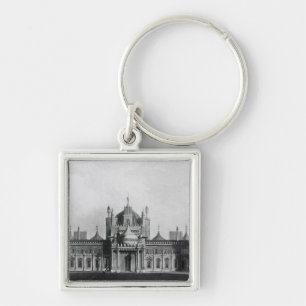 The West Front of the Brighton Pavilion Key Ring