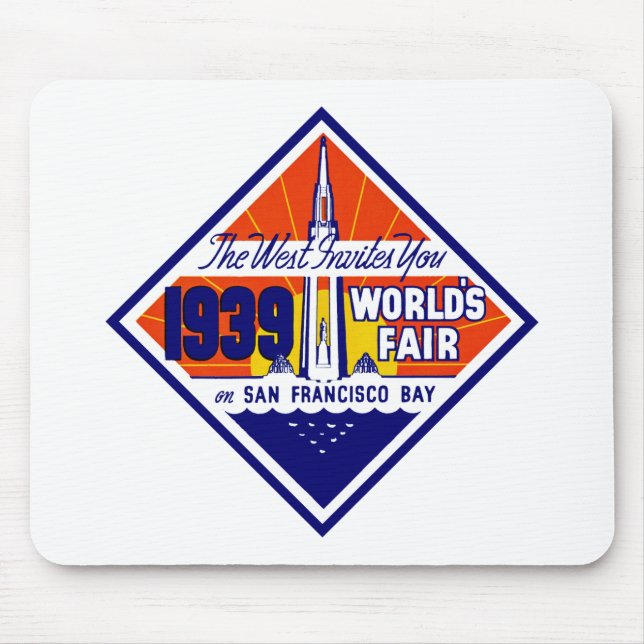 The West Invites You Mouse Mat (Front)
